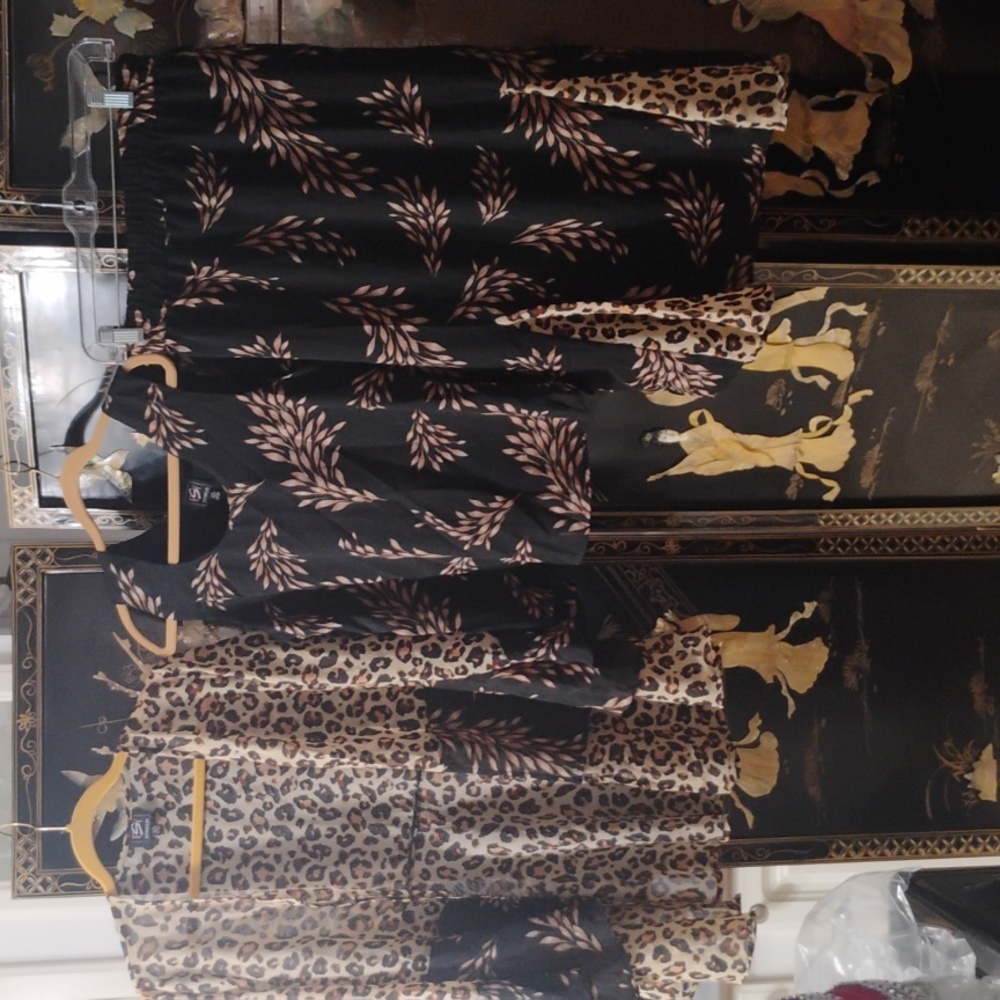 Stylish Leopard Print Dress Set - Picture 4 of 6